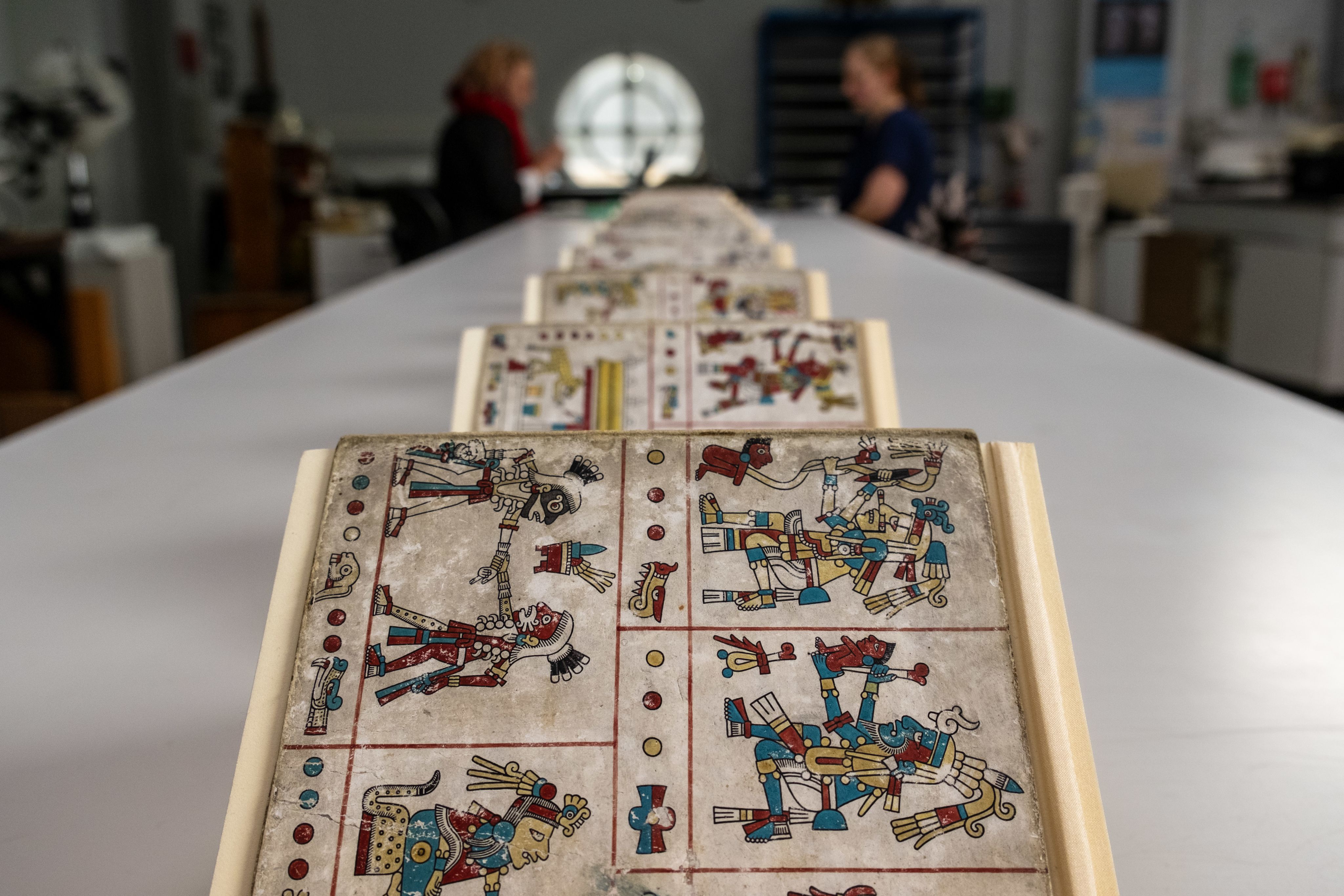 The Amoxtli Tezcatlipoca (Codex Fejérváry-Mayer) | In focus