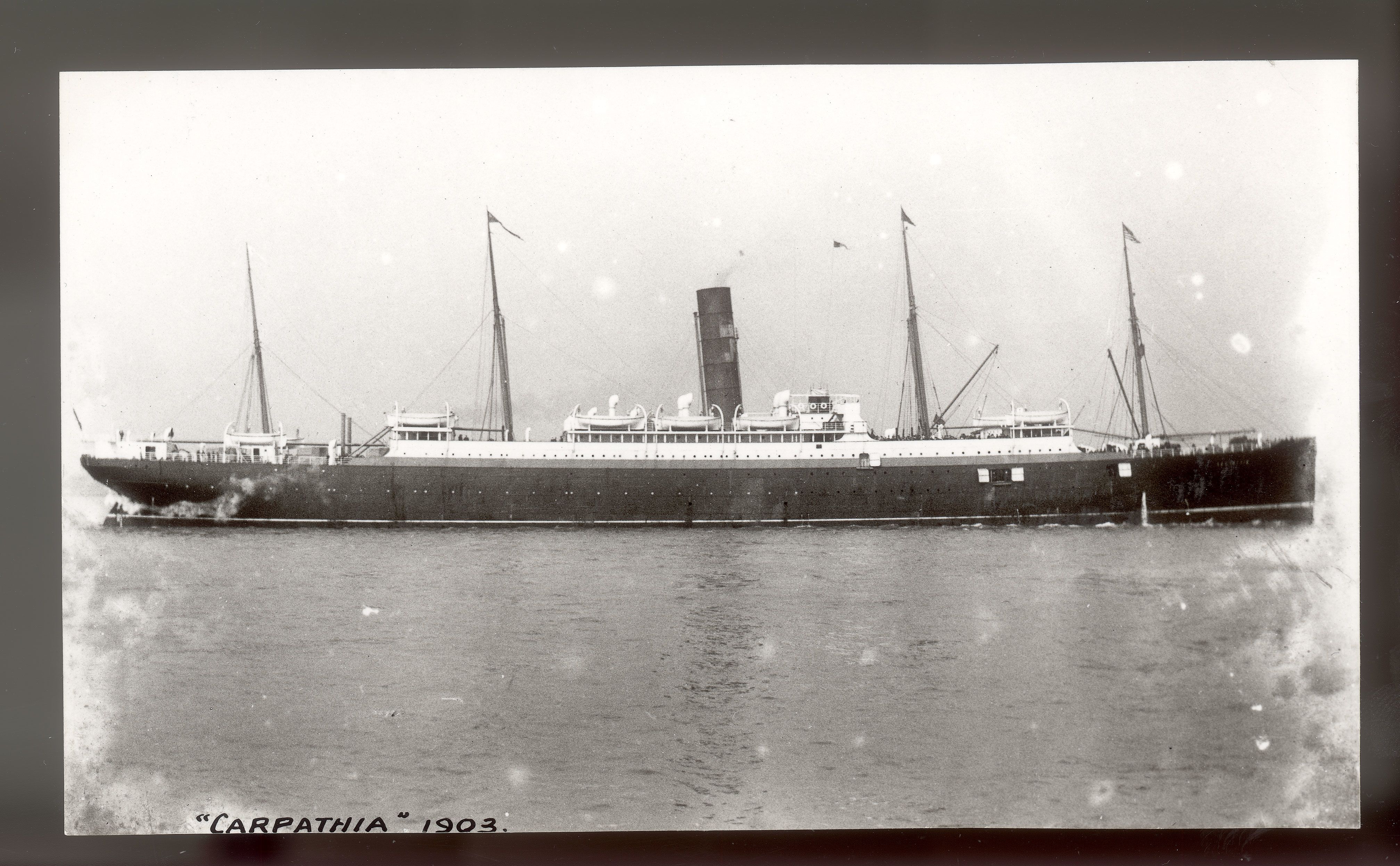 Rms Carpathia Sinking